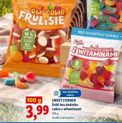 żelki bez dodatku cukru z witaminami