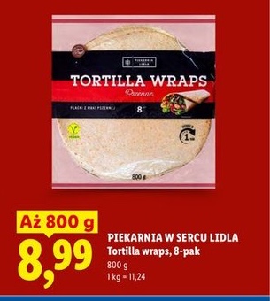 tortilla wraps 8-pak