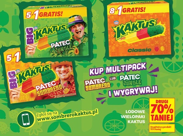 lody wielopaki Kaktus