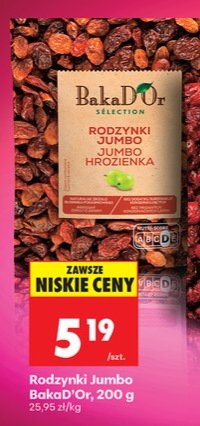 Rodzynki jumbo