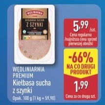 kiełbasa sucha z szynki