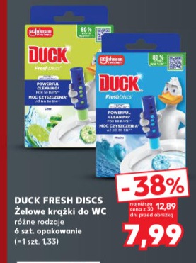 Żelowe krążki do WC