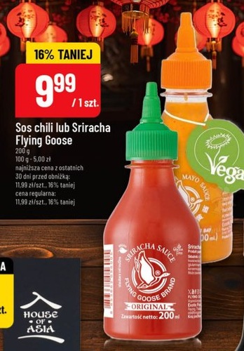Sos chili lub Sriracha