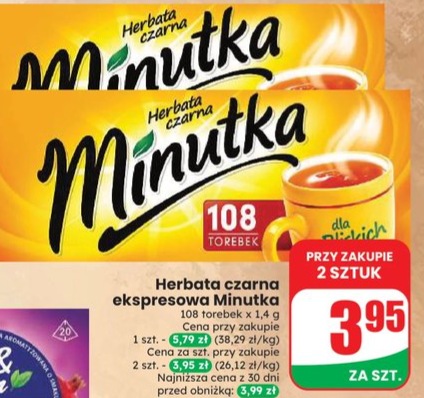 Herbata czarna ekspresowa