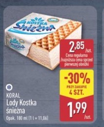 lody kostka śnieżna
