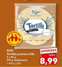 tortilla pszenna