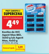 Kostka do WC Agent Max BIO lub Agent Max