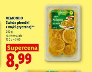 świeże pierożki z mąki gryczanej