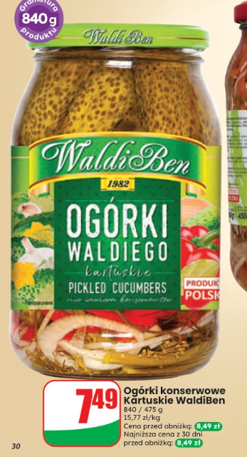 Ogórki konserwowe Kartuskie