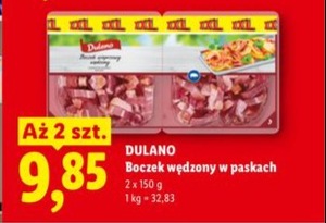 Boczek wędzony w paskach