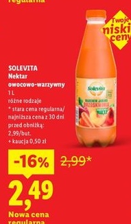 Nektar owocowo-warzywny
