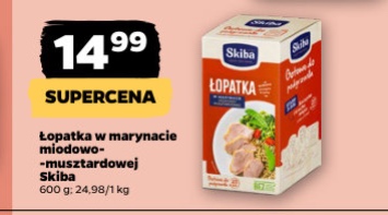łopatka w marynacie miodowo-musztardowej