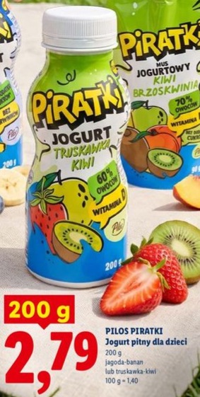 Jogurt pitny dla dzieci