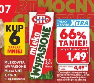Mleko UHT 3,2% Wypasione
