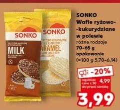 wafle ryżowo-kukurydziane różne rodzaje