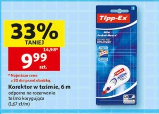 Korektor w taśmie