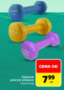 Ciężarek pokryty winylem
