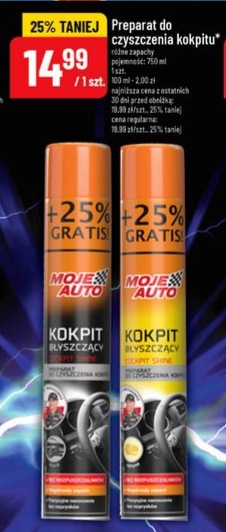 Preparat do czyszczenia kokpitu