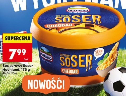 Sos serowy cheddar