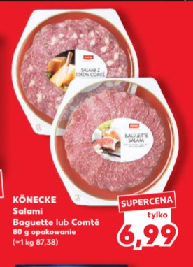 Salami baguette lub comté