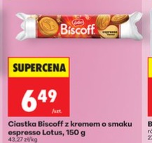 Ciastka z kremem o smaku espresso