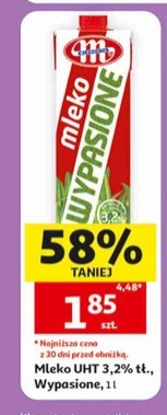 mleko UHT Wypasione 2% tł.