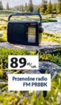 Przenośne radio FM PR8BK