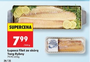 łupacz filet ze skórą
