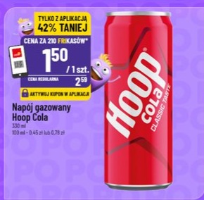 Napój gazowany cola