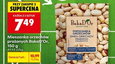 mieszanka orzechów prażonych