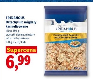 Orzechy lub migdały karmelizowane