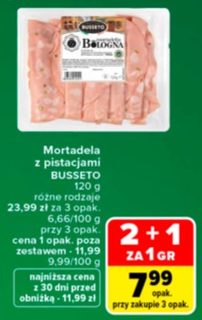 Mortadela z pistacjami