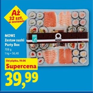 zestaw sushi party box