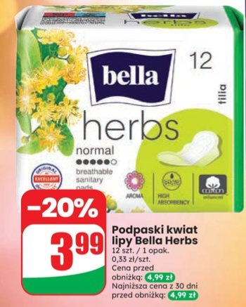 Podpaski kwiat lipy