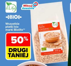 Płatki owsiane bio