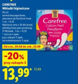 Wkładki higieniczne