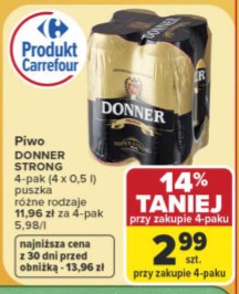 Piwo Donner Strong