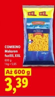 Makaron fusilli XXL