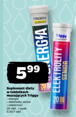 Suplement diety w tabletkach musujących