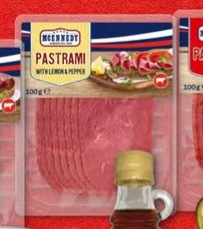 Pastrami z cytryną i pieprzem