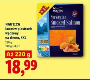 Łosoś wędzony na zimno, plastry