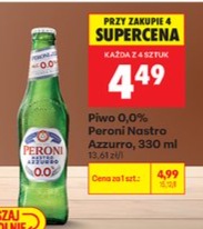Piwo bezalkoholowe Nastro Azzurro