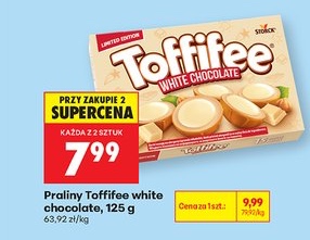 praliny Toffifee white chocolate