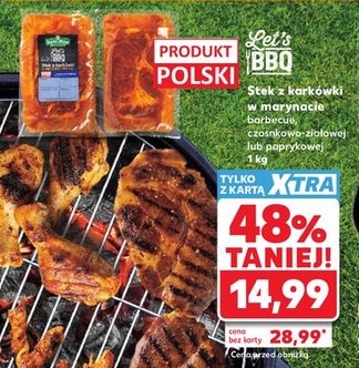 stek z karkówki w marynacie