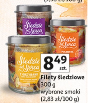 Filety śledziowe