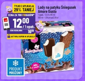 Lody na patyku Śniegusek