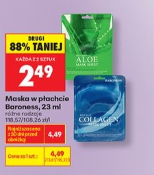 maska w płachcie