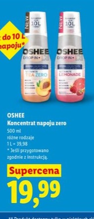 koncentrat napoju zero