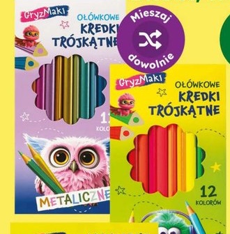 Kredki ołówkowe trójkątne