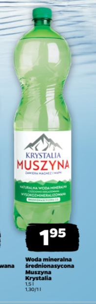 Woda mineralna średnionasycona